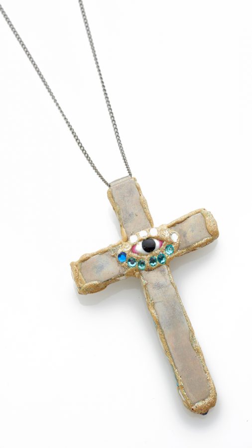 Cross Eye Necklace - 